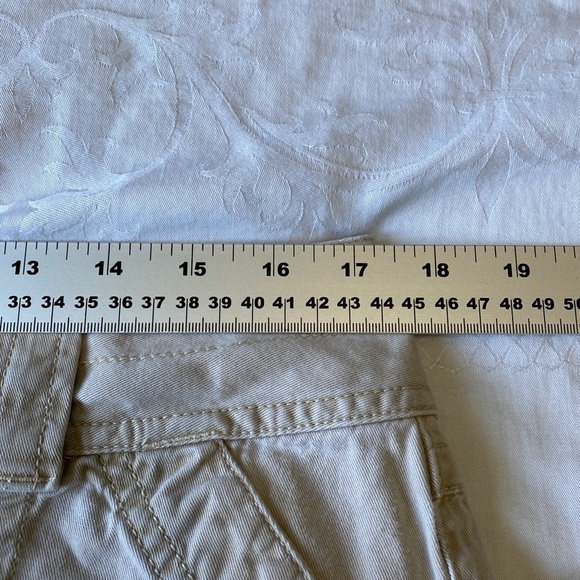 Eddie Bauer Women's Cream Button Mini Skirt Size‎ 12 - Picture 10 of 14